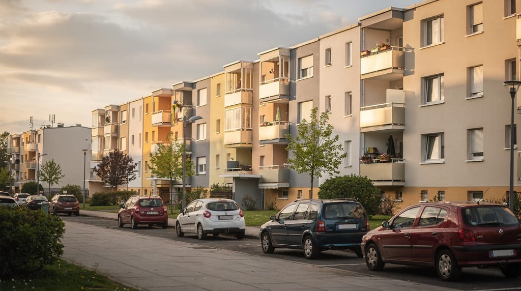 Rue résidentielle de Bischheim