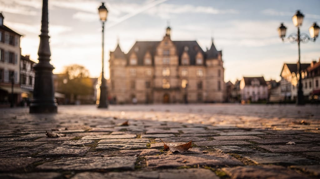 Rue résidentielle de Saverne