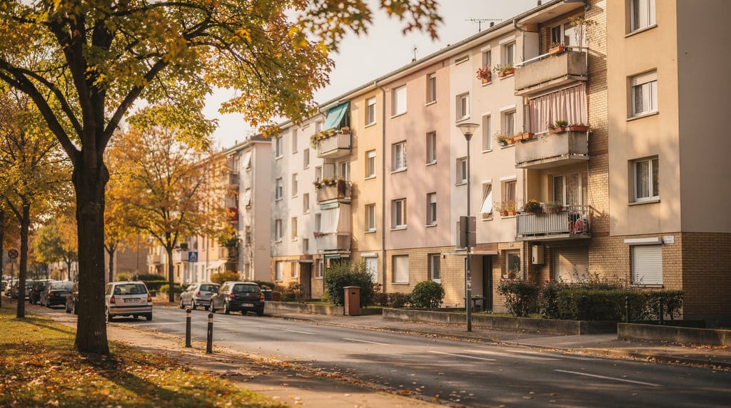 Rue résidentielle de Schiltigheim