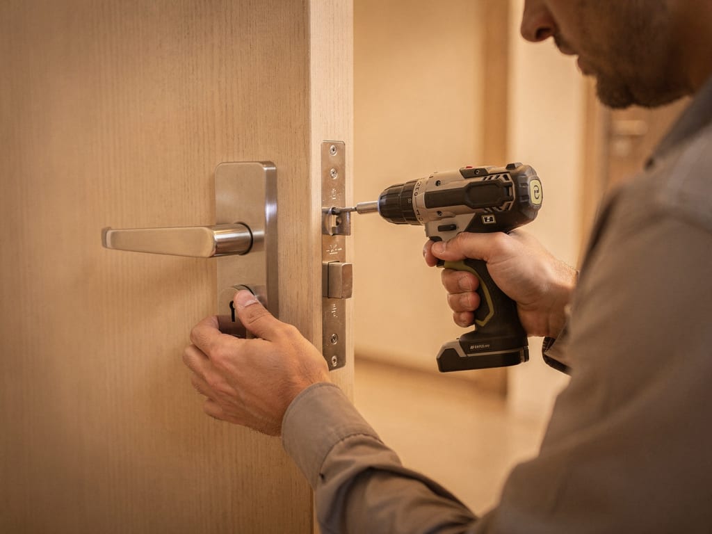 Changement de serrure